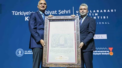 Kahramanmaraş Edebiyat Şehri Oldu