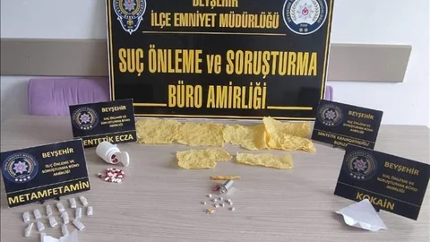 Beyşehir'de Uyuşturucu Operasyonu