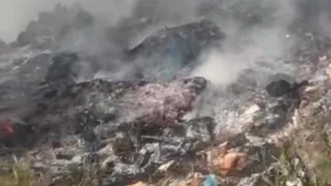 Mersin’de Çöp Alanında Yangın