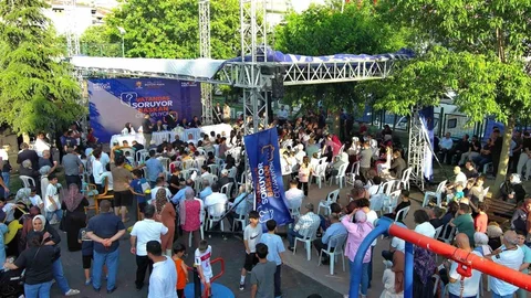 Kağıthane'de Başkan Öztekin ile Buluşma