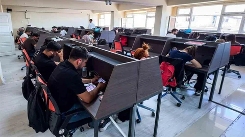 Turhal'da Gençlere Modern Çalışma Alanı