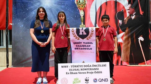Kırklareli'de Öğrenciler Ödül Kazandı