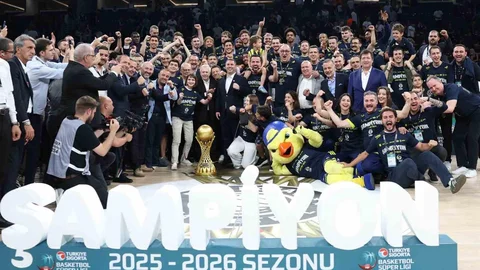 Fenerbahçe Basketbol Süper Ligi Şampiyonu Oldu