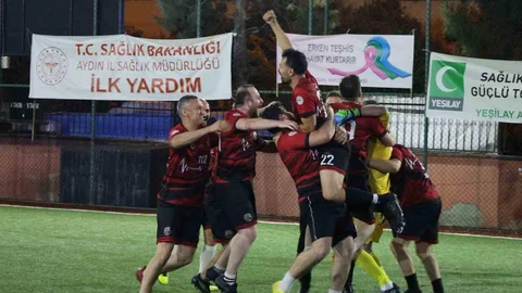Aydın'da Sağlık Çalışanları Futbol Turnuvası Sonuçlandı