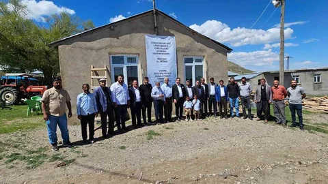 Aydınlar'da Taziye Evi ve Cami Temeli Atıldı