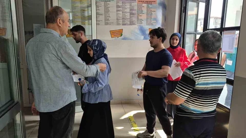 Düzce'de Sınav Heyecanı Başladı