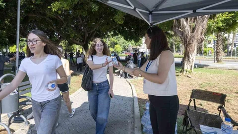 Mersin'de YKS Heyecanı Desteklendi