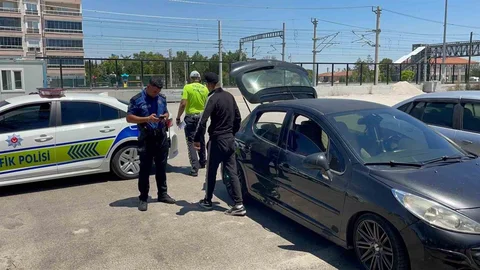 Karaman'da Korsan Taksici Operasyonu