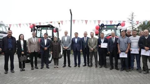 Kütahya'da Yangınla Mücadele İçin Destekler Teslim Edildi