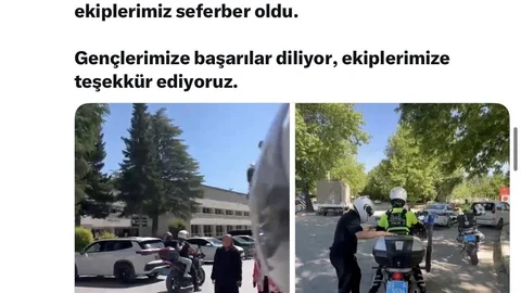 Elazığ'da YKS'ye Yardım Eli