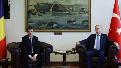 İstanbul'da Erdoğan ile Romanya Cumhurbaşkanı Görüştü