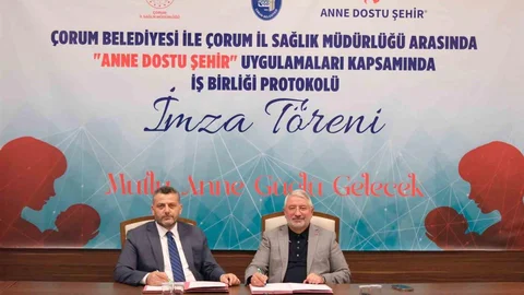 Çorum'da Anne Dostu Şehir Projesi