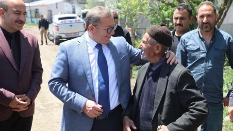 Kars'ta Vali Polat'tan Vatandaş Ziyareti