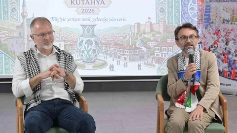 Kütahya'da Sumud Filosu Aktivistlerinin Yaşadıkları Anlatıldı