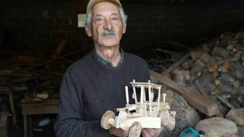 Kastamonu'da Ahşap Oyuncak Talepleri Artıyor