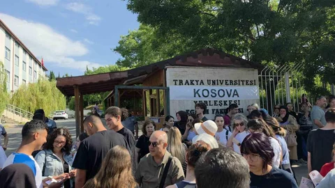 Edirne'de YKS Sınavı Heyecanı