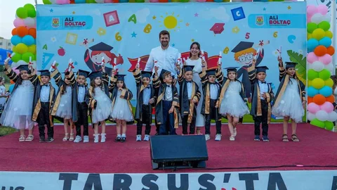 Tarsus'ta Kreş Mezuniyet Töreni