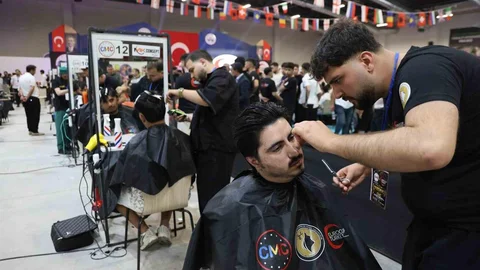 Uluslararası Kuaförler Şampiyonası Elazığ’da Başladı
