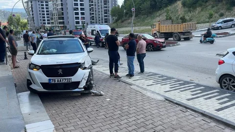 Karabük'te Ehliyetsiz Sürücü Kazaya Neden Oldu