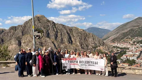 Tosya'dan Amasya'ya Kültür Turu Düzenlendi