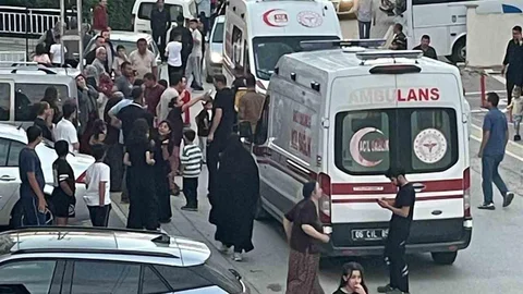 Ankara'da Balkondan Düşen Çocuk Yaralandı