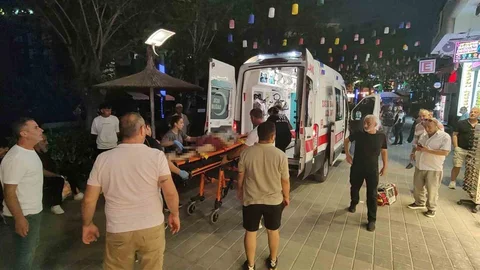 Kuşadası'nda Balkondan Düşme Olayı
