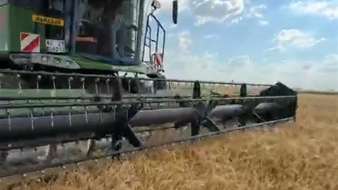 Konya'da Hububat Hasadı Başladı