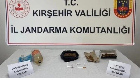 Kırşehir'de Uyuşturucu Operasyonu Yapıldı