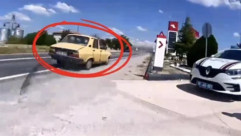 Yozgat'ta Sürücüye İki Kat Ceza