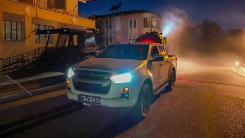 Taşkın Sonrası Haşere Mücadelesi Başlatıldı
