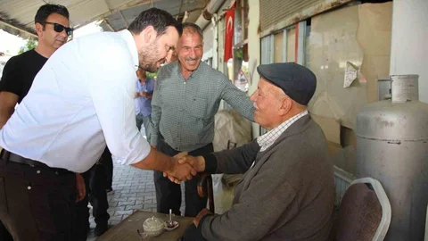 AK Parti Baskil’de Saha Çalışması Yürütüyor