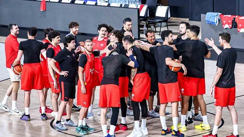 A Milli Erkek Basketbol Takımı Hazırlıklara Başladı