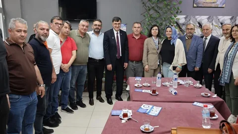 Kütahya Belediye Başkanı Uşak'ta Buluştu