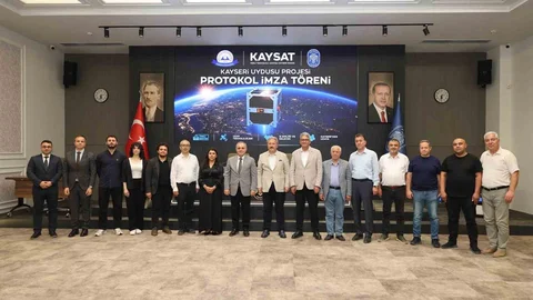 Kayseri'de Meteoroloji Uydu Protokolü