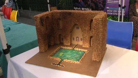 Siirt Fıstığı Kabuğundan Sanat Eserleri
