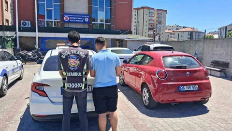Büyükçekmece'de Trafik Kavgası Görüntülendi