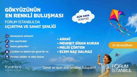 Forum İstanbul'da Uçurtma Şenliği