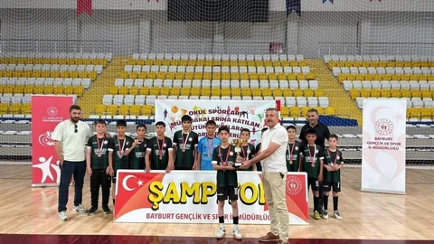 Bayburt'ta Futsal İl Birincisi Belli Oldu