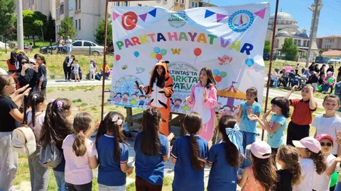 Kütahya Altıntaş’ta Çocuk Şenliği Düzenlendi