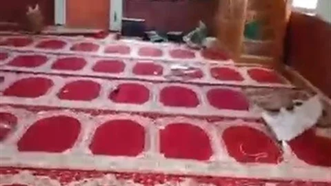 Elazığ'da Tahrip Edilen Cami Yeniden Açıldı