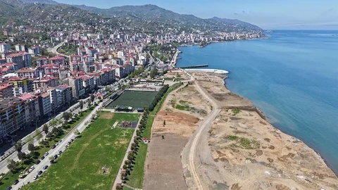 Akçaabat'ta Bisiklet ve Yürüyüş Yolu Projesi Başladı