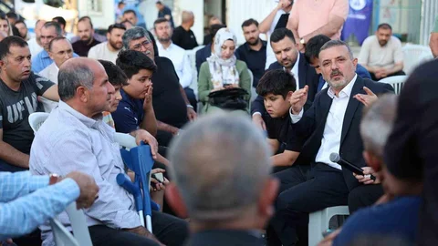 Sincan'da Başkan Ercan'dan Vatandaşa Açıklamalar