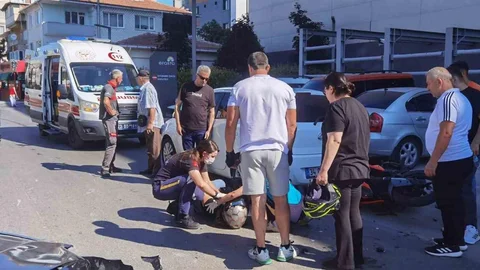 Edirne'de Zincirleme Trafik Kazası