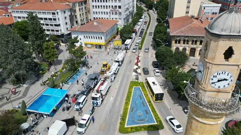 Çorum Belediyesi Yeni Araç Filosu Tanıttı