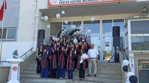 Devrek'te Mezuniyet Coşkusu