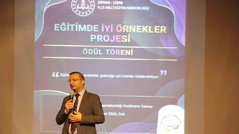 Cizre’de Eğitimde İyi Örnekler Ödül Töreni
