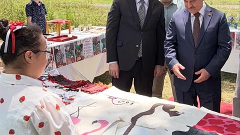 Özel Eğitim Öğrencilerinin Sergisi Düzce'de Gerçekleşti
