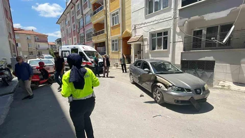 Karaman'da Motosiklet Kazası
