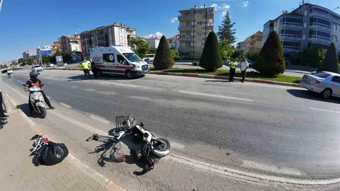 Karaman'da Elektrikli Bisiklet Kazası