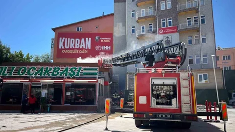 Burdur'da Baca Yangını Kontrol Altına Alındı